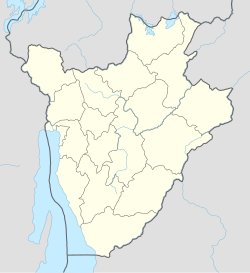 Gitega is located in Bhurundi