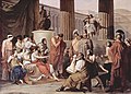 Image 24 Odysseus Overcome by Demodocus' Song, by Francesco Hayez, 1813–1815 (from Myth)