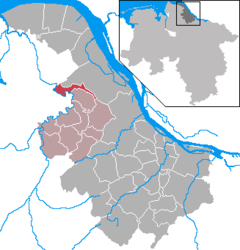 Großenwörden – Mappa