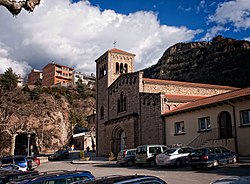 Skyline of Guardiola de Berga