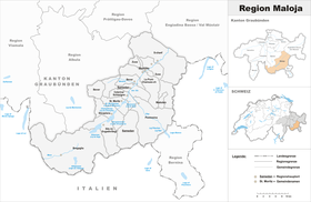 Localisation de Région de Maloja