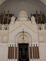 The interior view of the former synagogue - Aron hakodesh