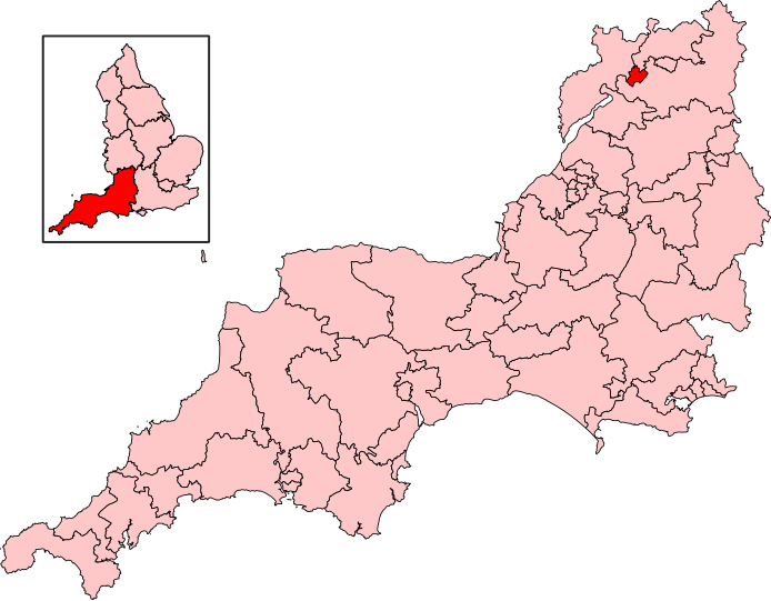 Etholaeth Caerloyw yn Ne-orllewin Lloegr