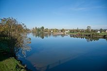 La rivero Cher en Azay-sur-Cher