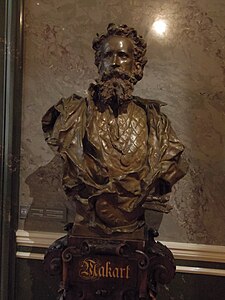 Bust of Hans Makart