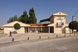 Skyline of Cabezabellosa de la Calzada