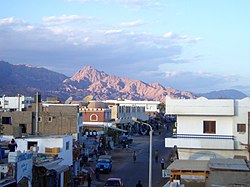 Dahab in der Abenddämmerung