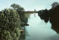 Zihlkanal von der Zihlbrücke aufwärts, Fotografie von Leo Wehrli (1938)