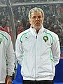 Eric Gerets, sélectionneur de l'équipe du Maroc en 2010-2012.