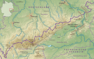 Physische Geographie des Erzgebirges