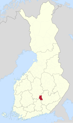 Location of Joutsa in Finland