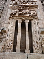 One of the four entrances of the Teli ka Mandir. This Hindu temple was built by the Pratihara emperor Mihira Bhoja.[31]