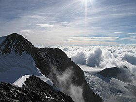 Le piz Zupò depuis le piz Argient.