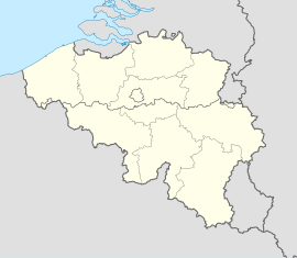 Leuven na mapi Belgije