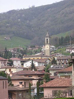 Skyline of Cazzano Sant'Andrea