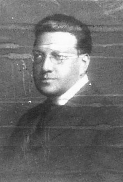 Josef Cibulka roku 1927