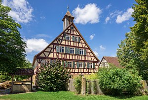 13. Platz: Roman Eisele mit Haus Frank aus Elzhausen im Hohenloher Freilandmuseum bei Schwäbisch Hall