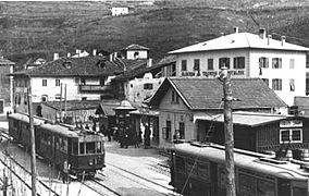 Lavis, stazione nel 1915