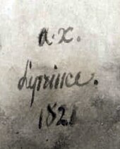 signature de Xavier Leprince