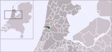 Situo de la municipo Beverwijk