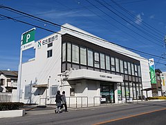 大樹寺支店（岡崎市鴨田町、看板デザインはVI刷新後のもの）