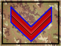 Distintivo pettorale di caporale paracadutista dell'Esercito Italiano