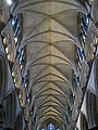 Ristroidvõlvid Salisbury katedraali kesklöövis