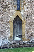 St Mary's Church, Gayton, North­amp­ton­shire, England, angel­sächsi­sches Turmportal