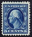 George Washington 5¢, 1912