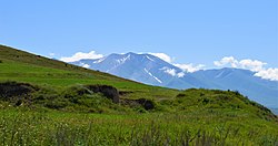 Scenery around nearby mountain Mets Ishkhanasar