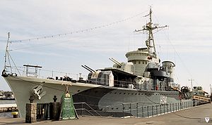 ORP Błyskawica, modern view