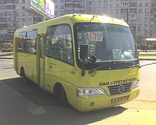 Golden Dragon XML6720C перевозчика АО «Третий парк» в Санкт-Петербурге, 2007 год