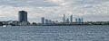 Canning Bridge and Perth CBD as viewed from Mount Pleasant