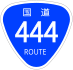 National Route 444 shield