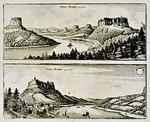 Festung Königstein um 1650