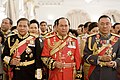 タイ王国軍首脳（2010年）。手前左から海、陸、空軍の司令官。