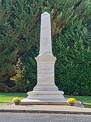 Le monument aux morts cantonal de la Guerre franco-allemande de 1870.