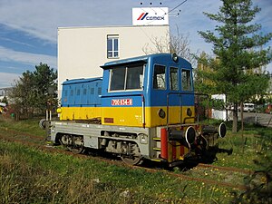 ČD 700 634-9 at Porážka Street