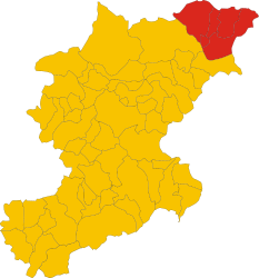 Unione montana Comelico – Mappa