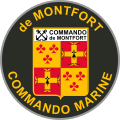 Écusson Commando Marine de Montfort.