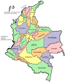 Map of Colombia