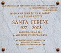 Sánta Ferenc, Vőlegény utca 3/a.