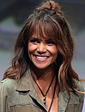 Photo of Halle Berry at the 2017 San Diego Comic-Con International.