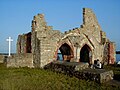 Image 2Church of Ikšķile, the first stone building in Latvia built by Saint Meinhard in 1185 (from History of Latvia)