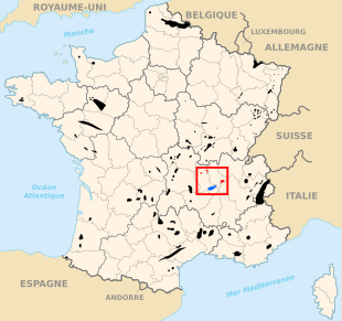 Carte des départements français.