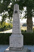 Le monument aux morts.