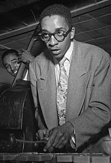 Jackson with bassist Ray Brown, c. 1947