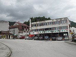 Centrum i Srebrenica år 2008