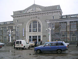 Železniční stanice Stryj (po rekonstrukci, 2005)