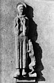 Szent Ferenc szobra a pasaréti templom falán, 1934